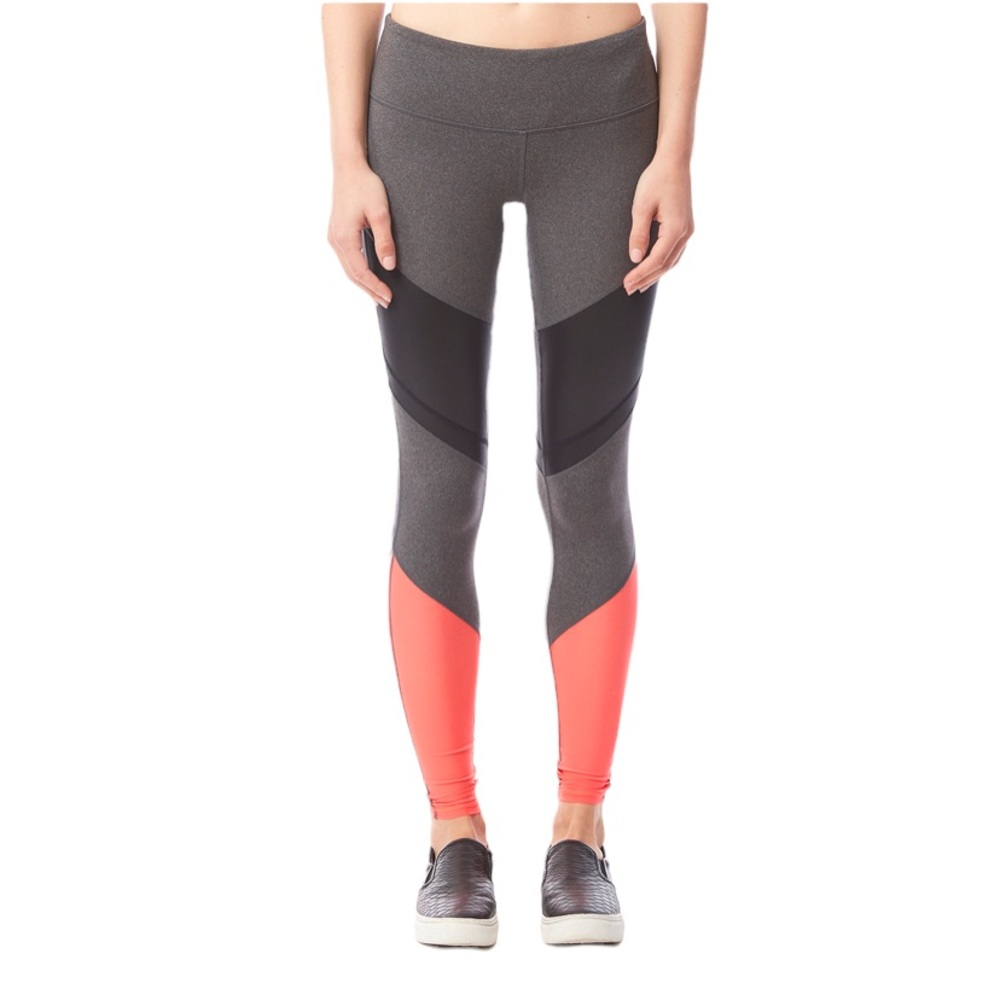 Alo Yoga Sheila Colorblock mesh leggings size XS